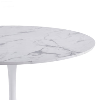 Round Tulip Table, Pedestal Design