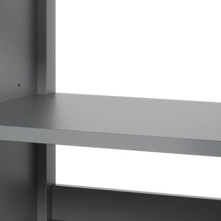Bathroom Vanity With Ceramic Sink, Adjustable Shelf & Tip Out Tray