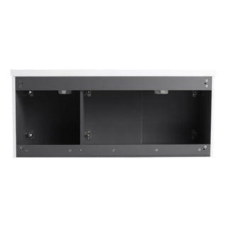 Contemporary Wall Mounted Bathroom Vanity With Soft Close Doors