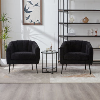 Vanity Barrel Accent Lounge Chair