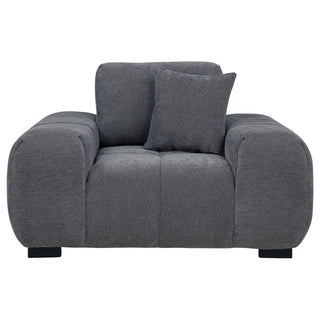 Plather - Track Arm Accent Chair