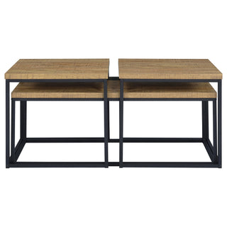 Rosey - 3 Piece Coffee Table Set - Mango Color