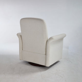 Modern Swivel Barrel Accent Chair With Base