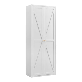 Adjustable 2 Door Storage Cabinet With Adjustable Shelves