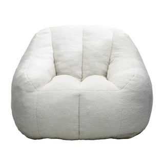 Comfy Bean Bag Chair With Memory Foam Filler, Tufted Soft
