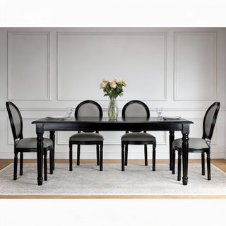 Upholstered & Round Back Dining Chairs (Set of 2)
