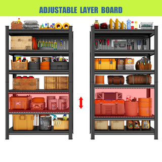 Adjustable Height Storage Shelving Units