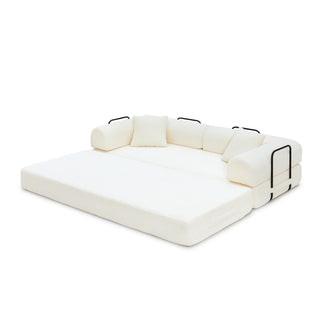 Convertible Foldable Floor Sofa Bed For Living Room