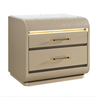Gigi - 5 Piece Full Bedroom Set With LED Lights