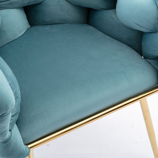 Luxury Modern Simple Leisure Single Sofa Chair Bedroom Lazy Person Household Dresser Stool Manicure Table Back Chair