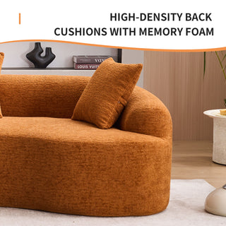 4 Seater Sofa With Fabric, 30D, 60 Hardness Full Sponge, 4 Pillow For Living Room, Home Furniture Sleeper Sectional Sofa For Apartment