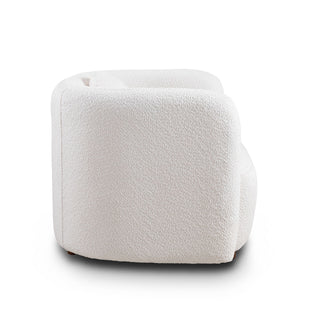 Japandi Style Accent Square Chair