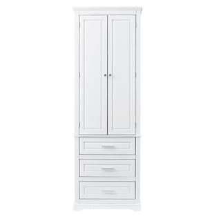 Storage Cabinet With 3 Drawers For Bathroom