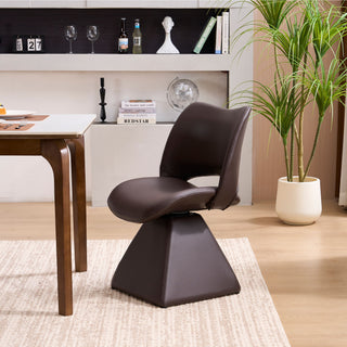 Modern Swivel Dining Chair With High Back