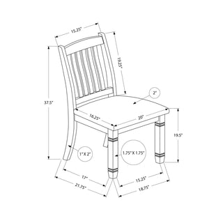 Transitional Dining Chair (Set of 2)
