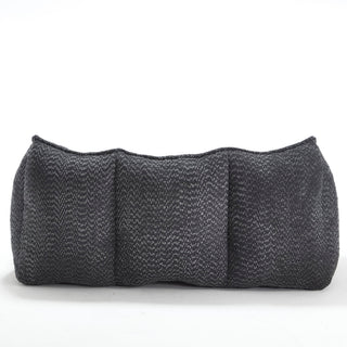 Comfortable Dual Beanbag Chair With High Resilience Foam Core For 2 People