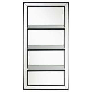 Cardinal - 3 Shelf Wall Mirror - Silver