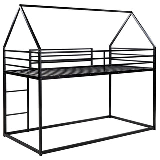House Bunk Bed With Built In Ladder