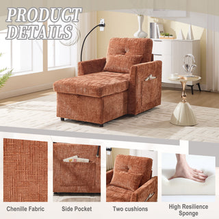 Multifunctional Recliner Sofa With Storage And Phone Bracket