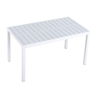 4 Piece Set Of Modern Designed Single Chairs With Long Table
