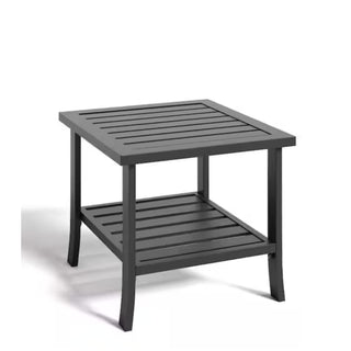 Patio Furniture Set, Coffee Table And Cushions For Backyard