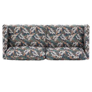 2 Seater Loveseat Sofa With Spacious Seating Area