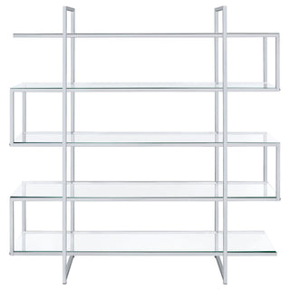 Harison - 5 Shelf Bookshelf - Clear
