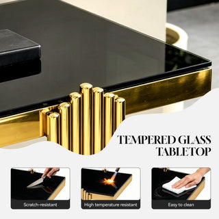 Console Table With Double Tier Storage