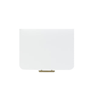 Clayten - Nightstand - Espresso / White Marble