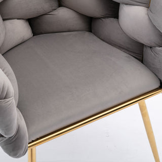 Luxury Modern Simple Leisure Single Sofa Chair Bedroom Lazy Person Household Dresser Stool Manicure Table Back Chair