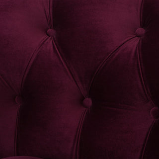 La Rosa - Victorian Tufted Upholstered Accent Chair