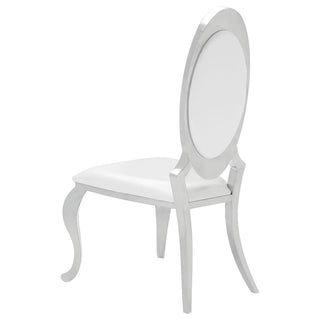 Chester - Upholstered Dining Side Chair (Set of 2) - Creamy White