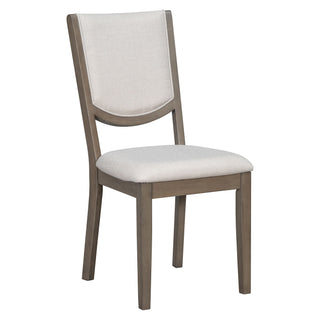 Rectangular Extendable Dining Table Set With 6 Upholstered Chairs