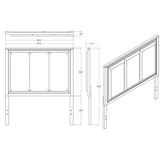 Melissa - 5 Piece Storage Bedroom Set With Padded Headboard
