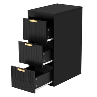Wall Mounted Floating Cabinet With Side Cabinet Combo, Rectangular Ceramic Sink Vanity
