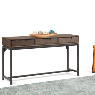 Banting - Wide Console Table - Walnut Brown