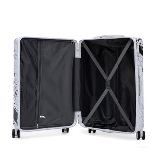 Luggage With Combination Lock, Lightweight Carry-On Suitcase