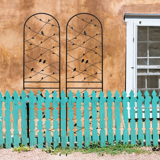 Garden Rustproof Trellis For Climbing Plants