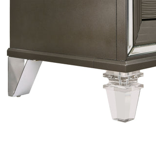 Twenty Nine - 2-Drawer Nightstand With USB - Dark Brown
