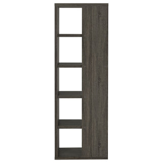 5 Shelf Bookcase - Gray