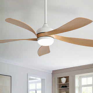 45" Ceiling Fan With DC Motor Smart App Control Quiet Reversible Operation Dimmable Lighting And Timer