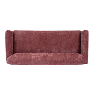 Loveseat Sofa, 2 Seater Couch With Rolled Arms