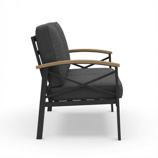 Outdoor Loveseat With Washable Cushions