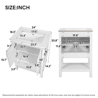 Modern Bathroom Vanity With Elegant Twill Design