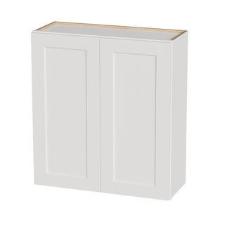 Shaker Wall Cabinet With Soft Close Hinges, Adjustable Shelves, Double Door