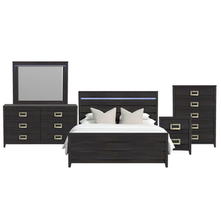 Tobias - Bedroom Set With LED