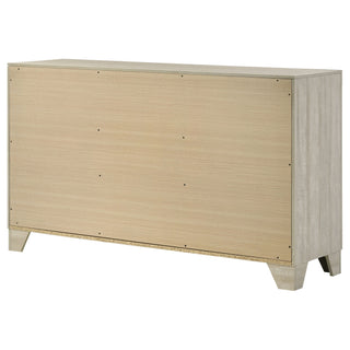 Strout - 6 Drawer Dresser - Cream