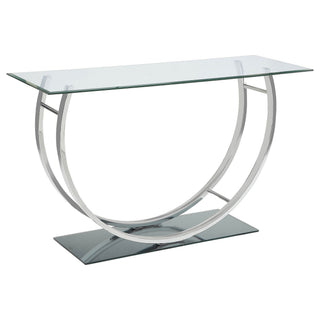 Garrett - Console Table - Chrome