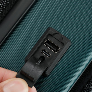 Hardside Luggage Set 5 Piece With Front Opening