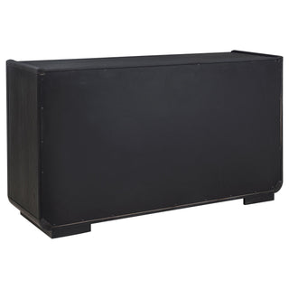 Bangor - 2 Drawer Dining Sideboard Server - Black